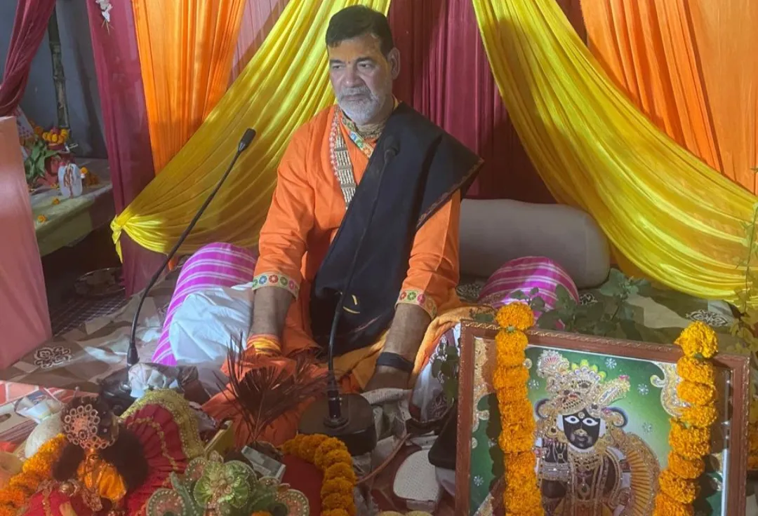 श्रीकृष्ण-रुक्मिणी विवाह कथा ने सरया तिवारी में जगाया भक्ति का सागर