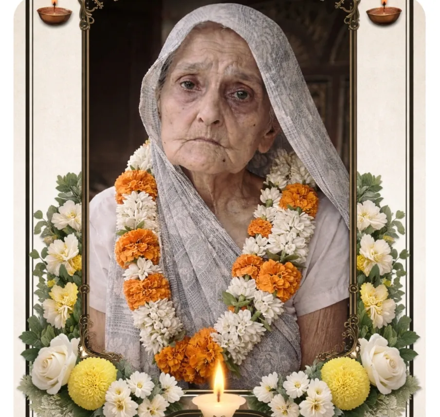 105 वर्ष की आयु में प्रथम सरपंच की धर्मपत्नी मुराति देवी का निधन,  सतुआभार गांव में शोक की लहर