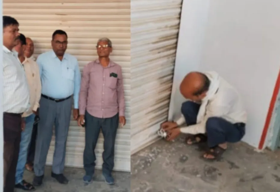 गोरखपुर ग़ोला में सरकारी पाठशाला की जमीन पर अवैध दुकान सील, प्रशासन की सख्त कार्रवाई से मचा हड़कंप
