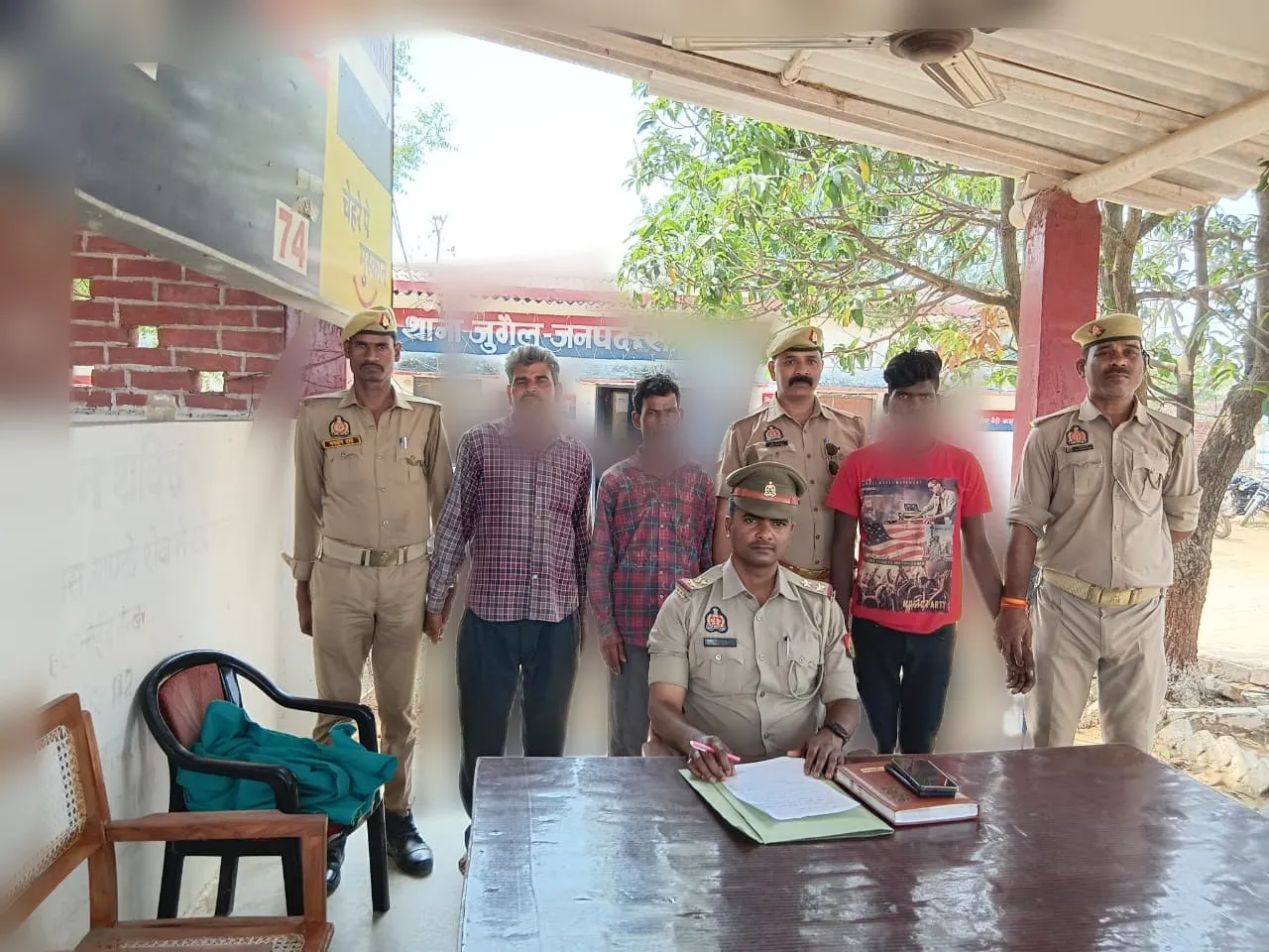 जुगैल पुलिस को मिली बड़ी सफलता, हत्या के मामले में वांछित 03 नफर अभियुक्त गिरफ्तार, भेजा  न्यायालय