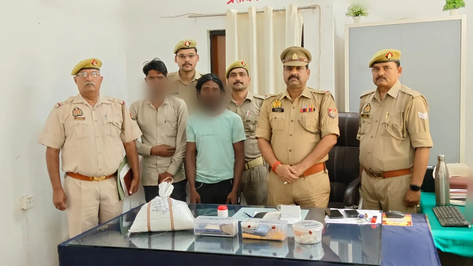 चोपन पुलिस को मिली बड़ी सफलता, चोरी की घटना का शत-प्रतिशत अनावरण