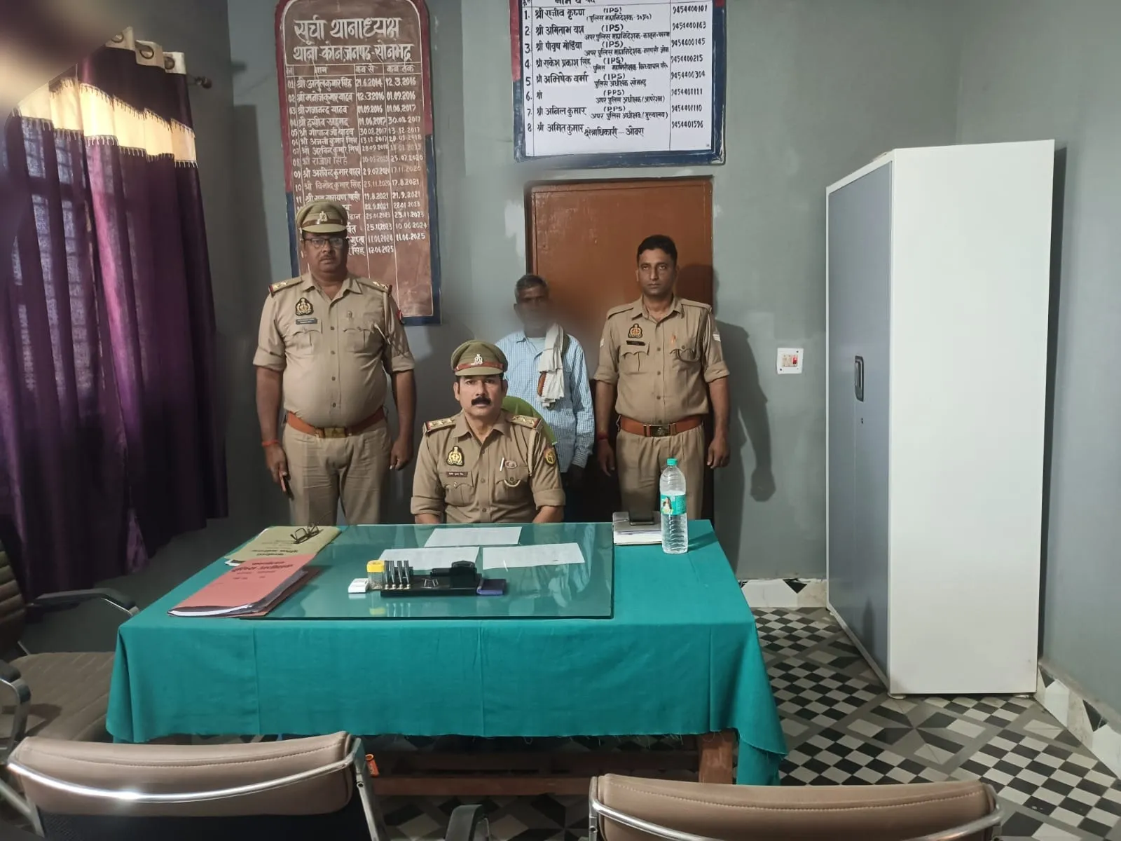 कोन पुलिस को मिली बड़ी सफलता, एनबीडब्लू/धारा 82/83  सीआरपीसी में वांछित फरार अभियुक्त गिरफ्तार, भेजा न्यायालय