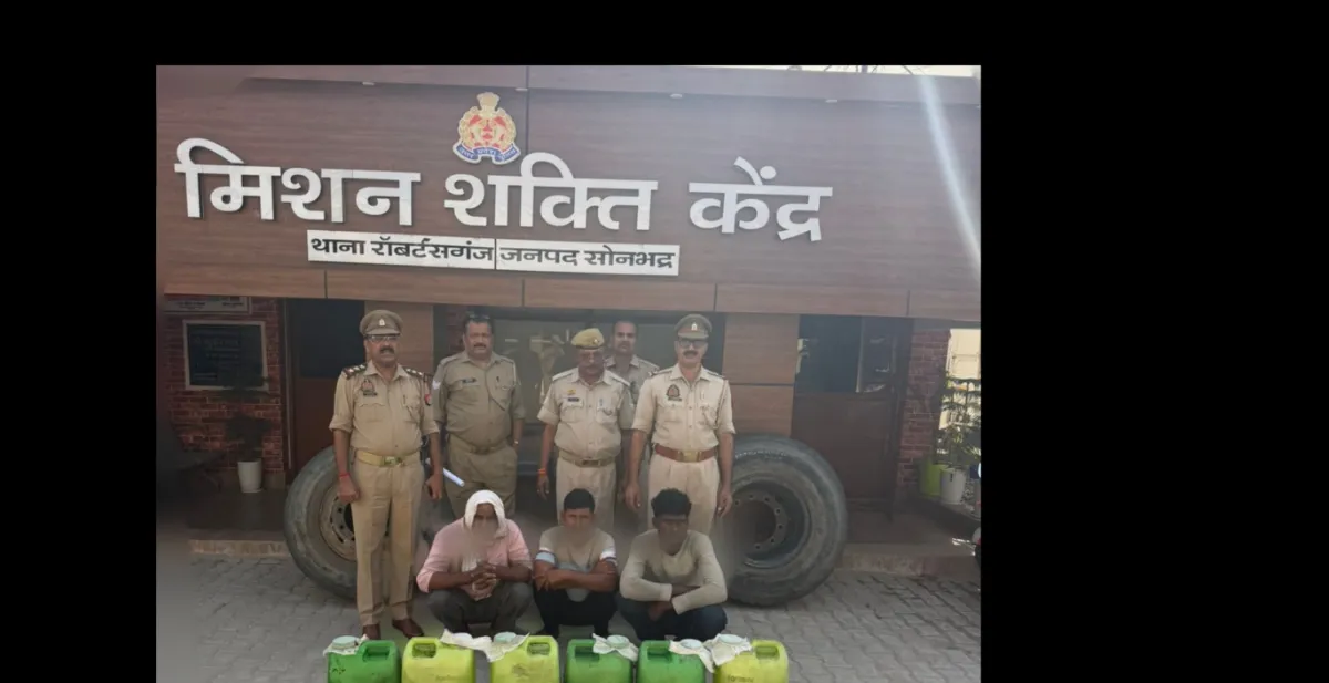 हाईवे पर सक्रिय डीजल/स्टेपनी टायर चोरी गैंग पर सोनभद्र पुलिस का बड़ा प्रहार