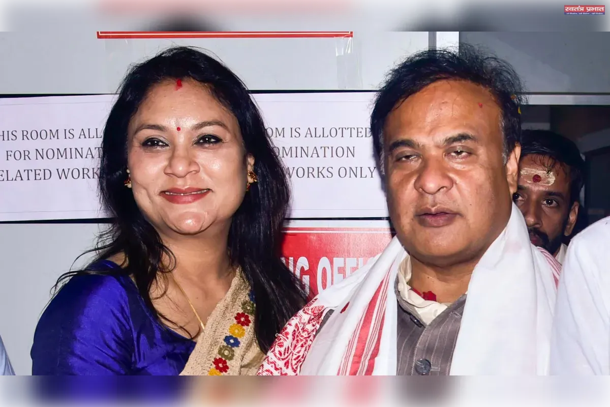 कांग्रेस का बड़ा दावा, हिमंत शर्मा की पत्नी के पास विदेशी पासपोर्ट और विदेशों में कारोबार