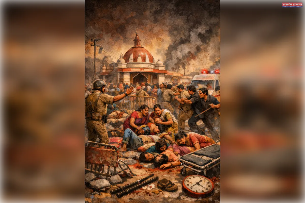 नालंदा के शीतला मंदिर की भगदड़ त्रासदी भीड़ प्रबंधन की विफलता और व्यवस्था पर गंभीर प्रश्न