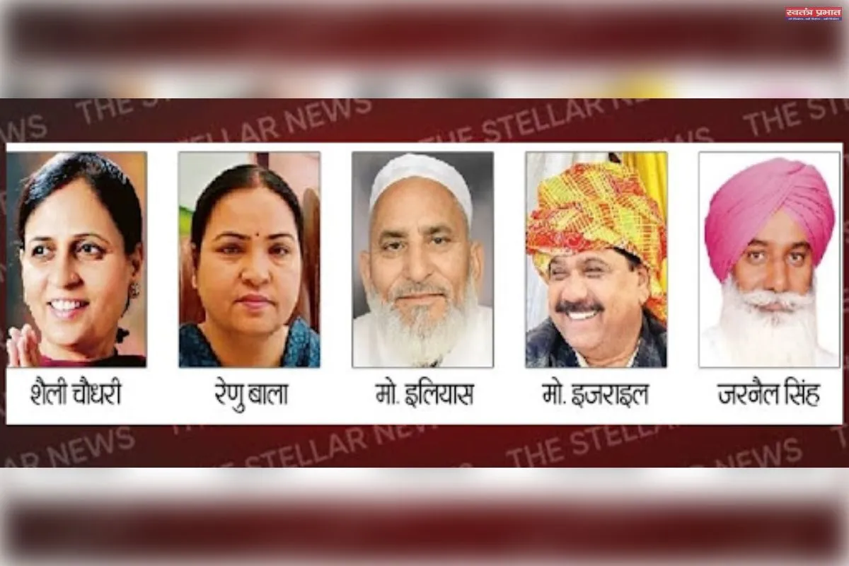 राज्यसभा चुनाव में क्रास वोटिंग: हरियाणा कांग्रेस के पांच विधायक निलंबित