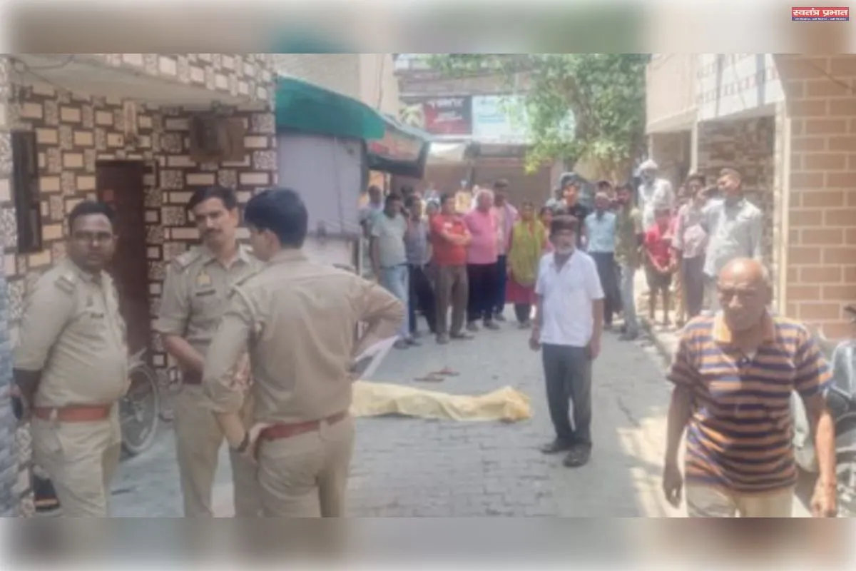 कानपुर के बर्रा मोहल्ले में ट्रैक्टर ट्राली से गिरा युवक,पहिये के नीचे आने से मौत