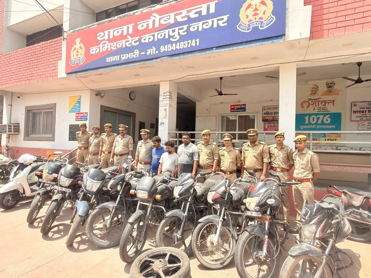 थाना नौबस्ता पुलिस को मिली बड़ी सफलता, अंतरजनपदीय वाहन चोर गैंग का खुलासा...