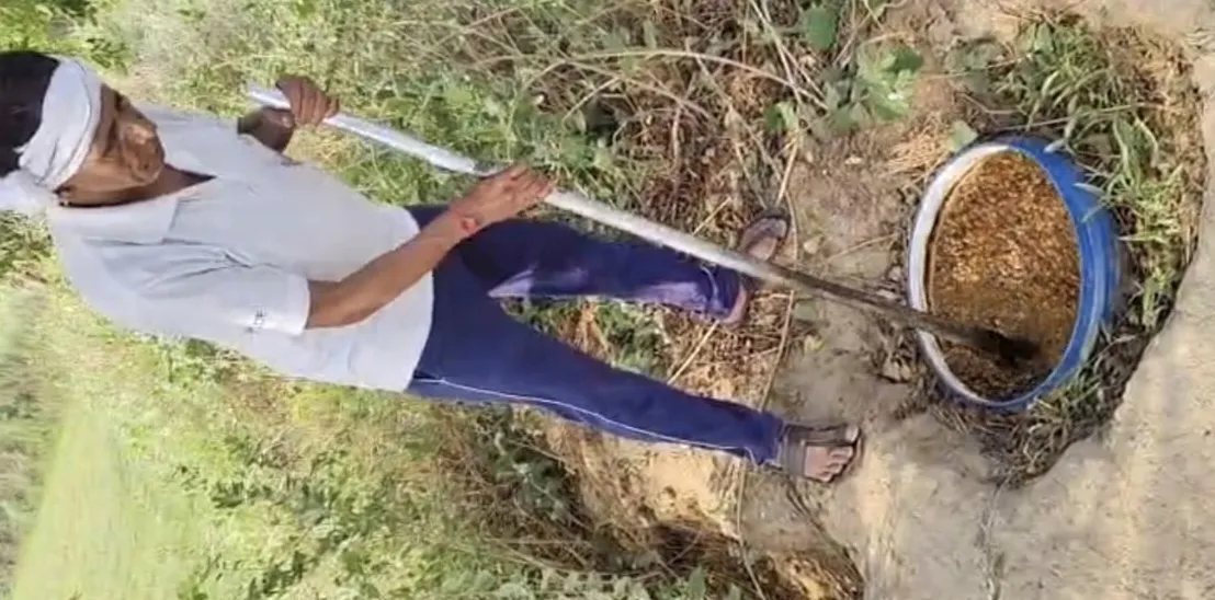 लहसुना थाना की बड़ी कार्रवाई, 2 हजार लीटर गुड़ जावा महुआ नष्ट