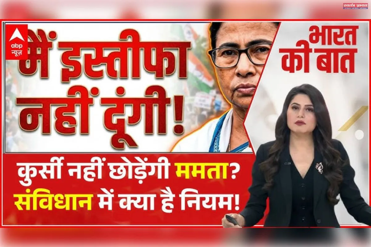 ‘मैं इस्तीफा नहीं दूंगी’:क्या यह  ब्यान संवैधानिक है या लोकतांत्रिक मर्यादाओं का अतिक्रमण?”