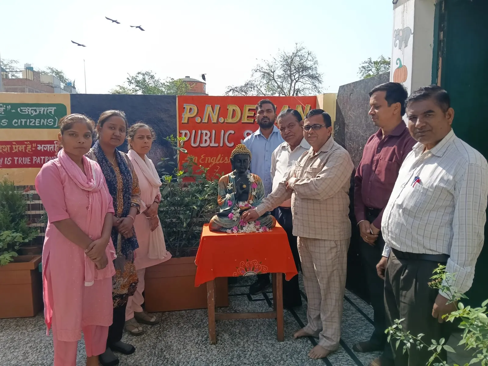 बुद्ध के आदर्शों पर चलकर ही संभव है राष्ट्र का उत्थान
