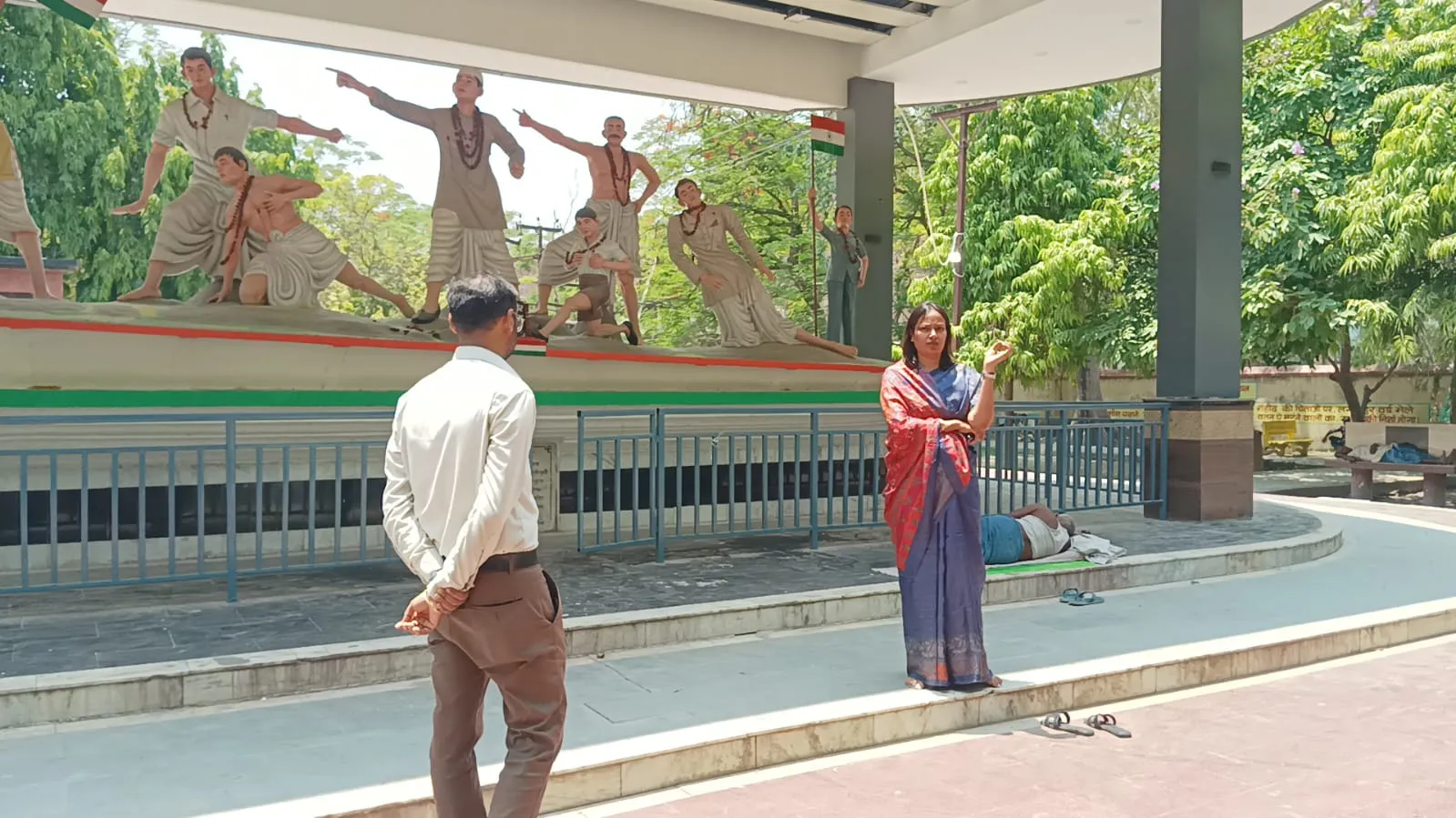 शहीद स्मारक पार्क का  53.80 लाख से सौंदर्यीकरण के बाद  मिलेगा पर्यटकीय लुक: महापौर