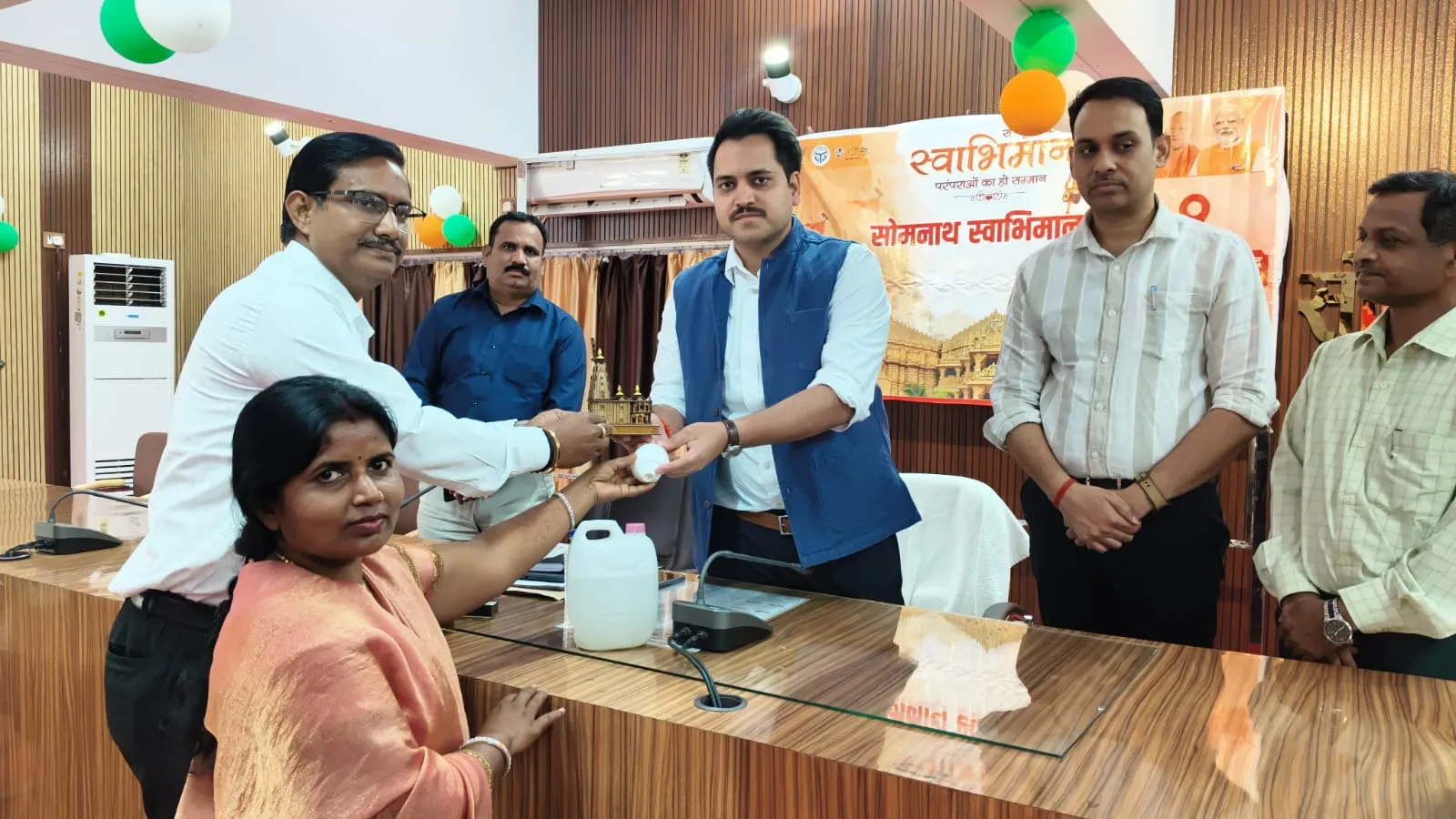 सोमनाथ स्वाभिमान पर्व पर जनपद में दिखा आस्था व स्वच्छता का संगम