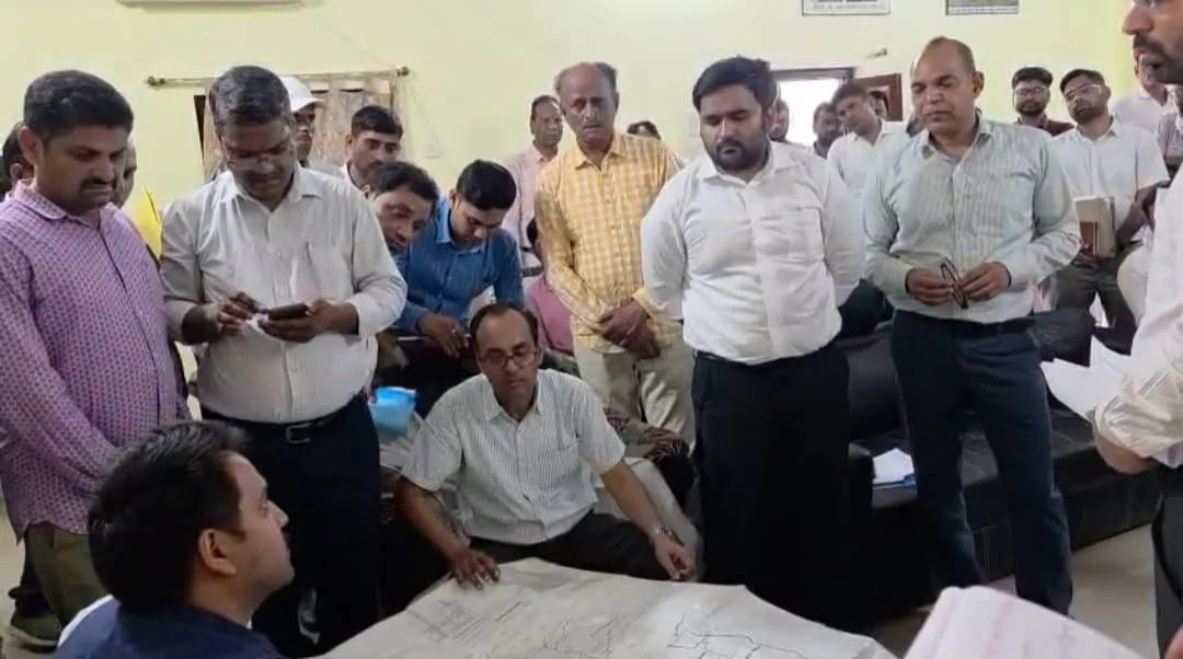 कनहर सिंचाई परियोजना के कार्यों में तेजी लाने के निर्देश, डीएम ने किया औचक निरीक्षण