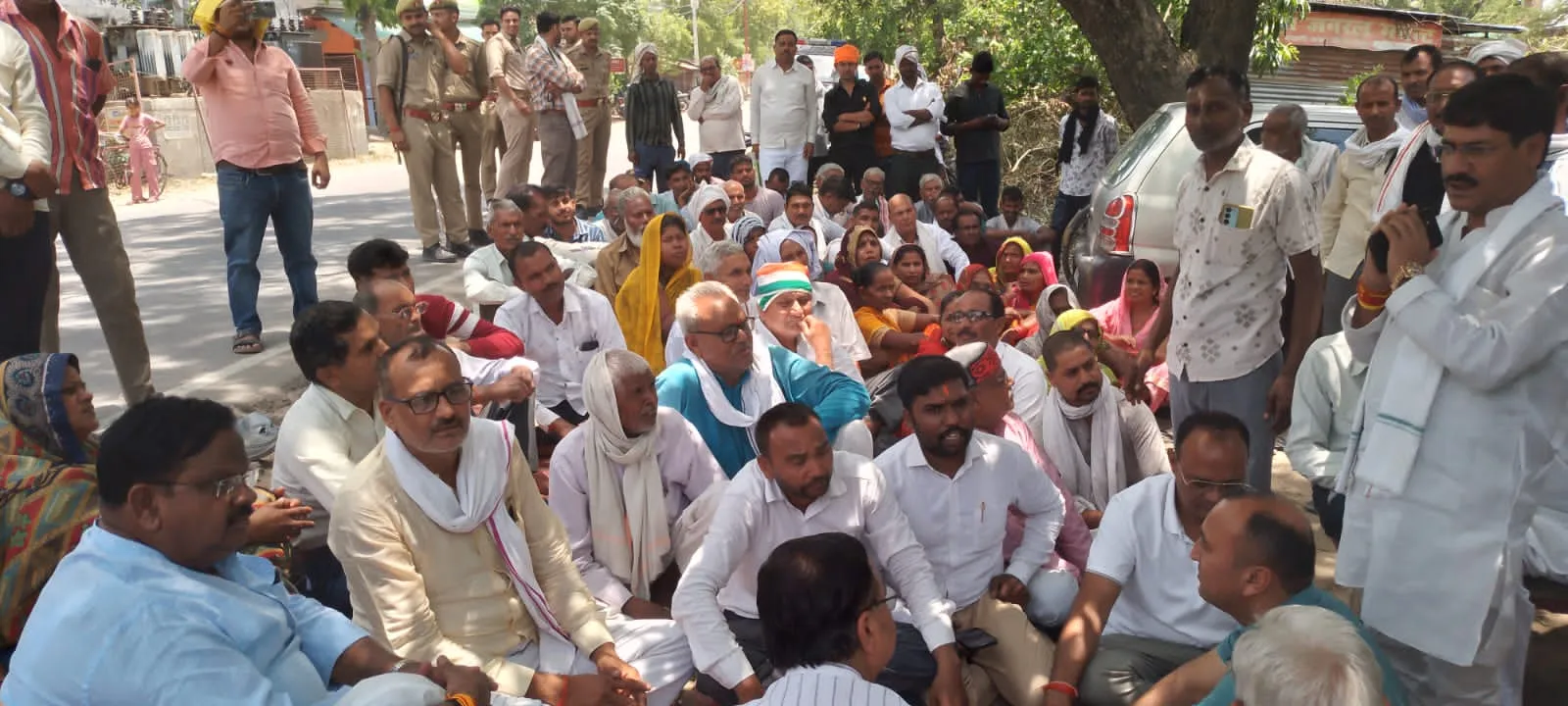  महंगाई, बेरोजगारी और बिजली संकट पर कांग्रेस का प्रदर्शन