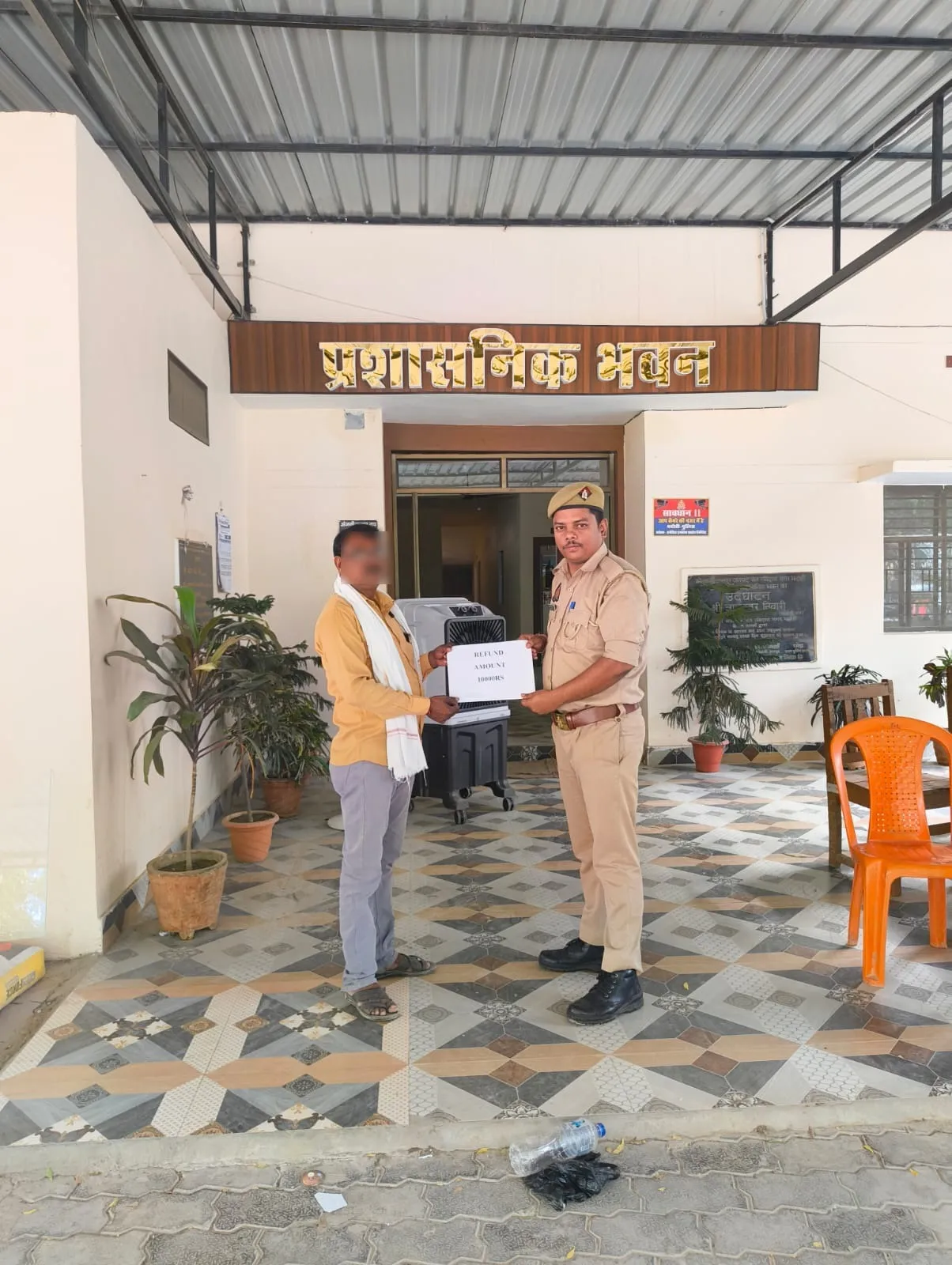 साइबर हेल्प डेस्क ने पीड़ित के खाते में वापस कराए 10 हजार रुपये