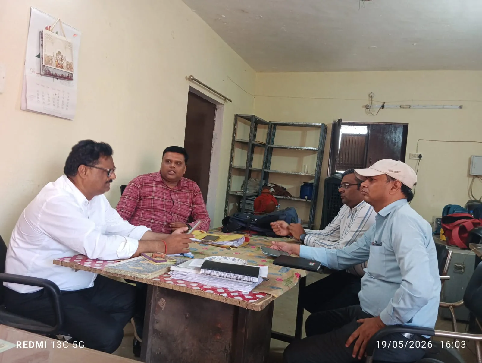सहायक आयुक्त सहकारिता ने एफसीआई गोदाम राबर्टसगंज (पीईजी) का किया निरीक्षण