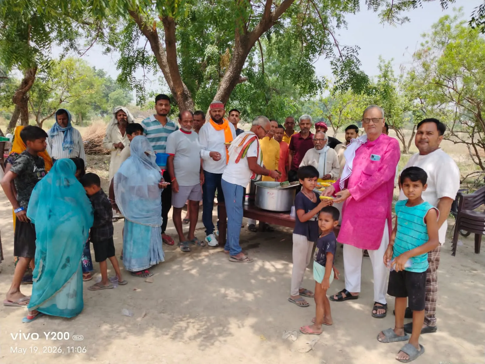काल्हीगांव में बड़े मंगलवार पर गूंजे हनुमान जयकारे,सुंदरकांड पाठ के बाद विशाल भंडारा