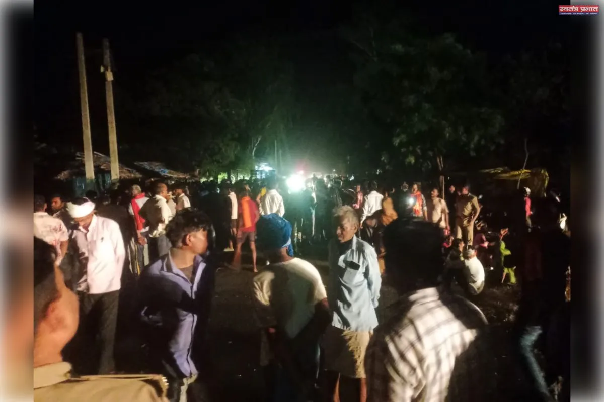 सड़क हादसे में युवक की मौत आक्रोशित ग्रामीणों ने किया मार्ग पर चक्का जाम शिओ के आश्वासन पर 3 घंटे बाद खुला जाम। 
