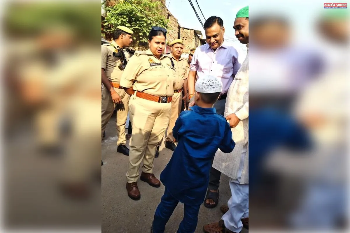 पुलिस अधीक्षक मीरजापुर द्वारा जिलाधिकारी मीरजापुर से साथ ईद-उल-जूहा(बकरीद) पर्व को सकुशल एवं सौहार्दपूर्ण वातावरण में