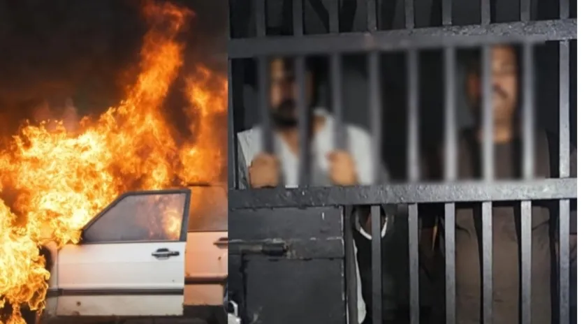 UP: रास्ता देने के विवाद में भड़की हिंसा, कार फूंकी; हत्या के प्रयास व आगजनी में दो गिरफ्तार