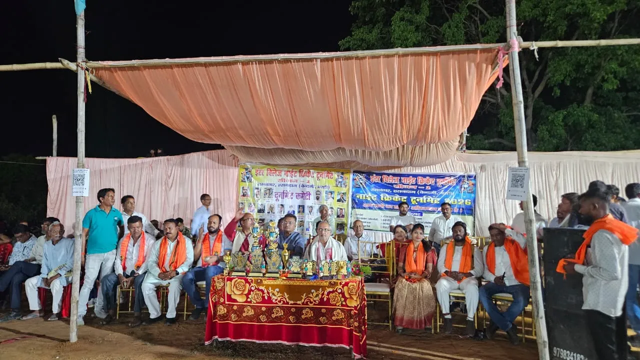 जेबरा क्लब रामनगर हसनदाग में इंटर विलेज नाइट क्रिकेट टूर्नामेंट का भव्य आगाज