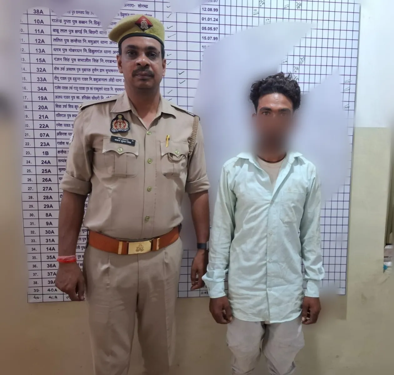अनपरा पुलिस को मिली बड़ी कामयाबी, दुष्कर्म प्रकरण में फरार चल रहे 01 नफर  अभियुक्त गिरफ्तार