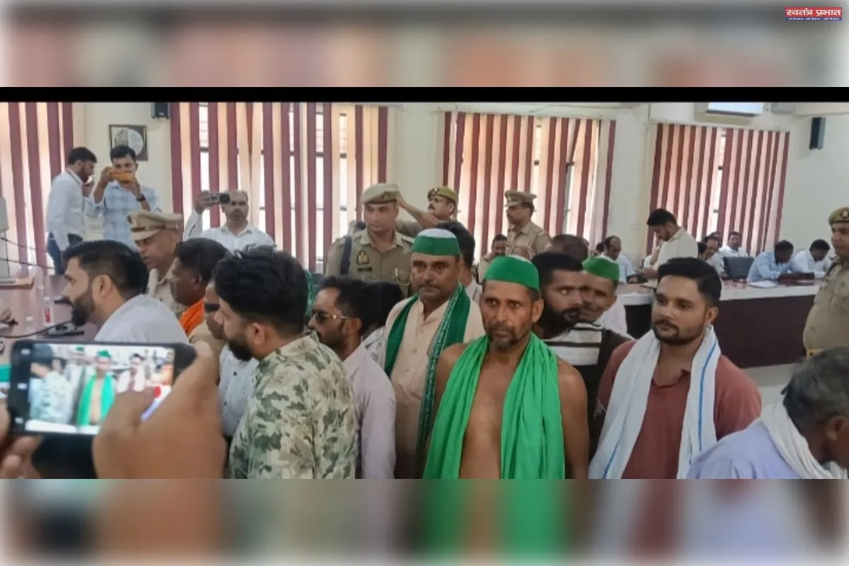 एस डी एम की अध्यक्षता में आयोजित हुआ संपूर्ण समाधान दिवस