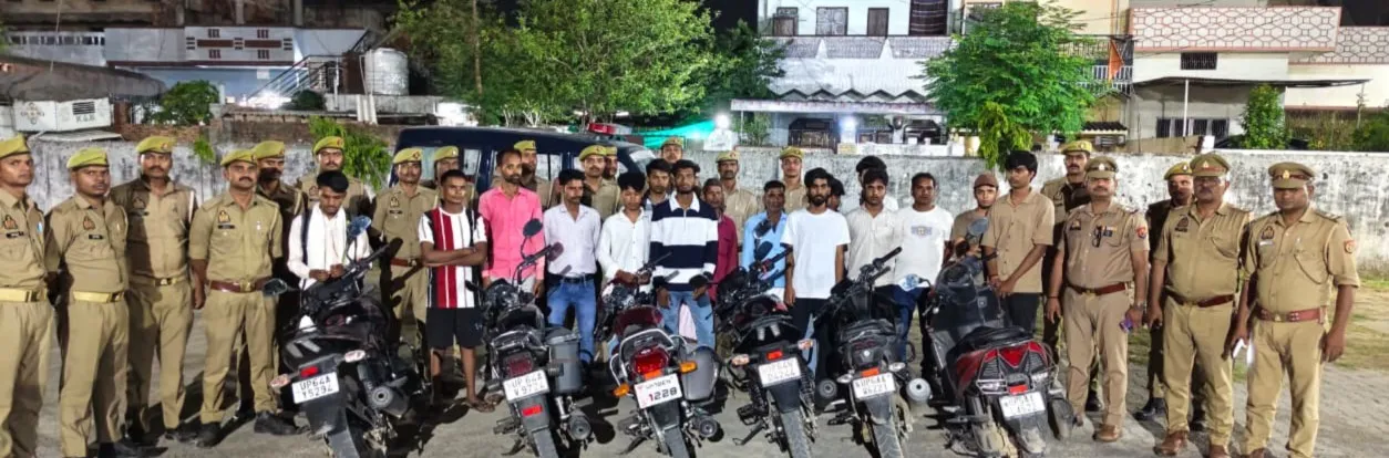 ऑपरेशन वज्रपात के तहत थाना ओबरा पुलिस की बड़ी कार्रवाई