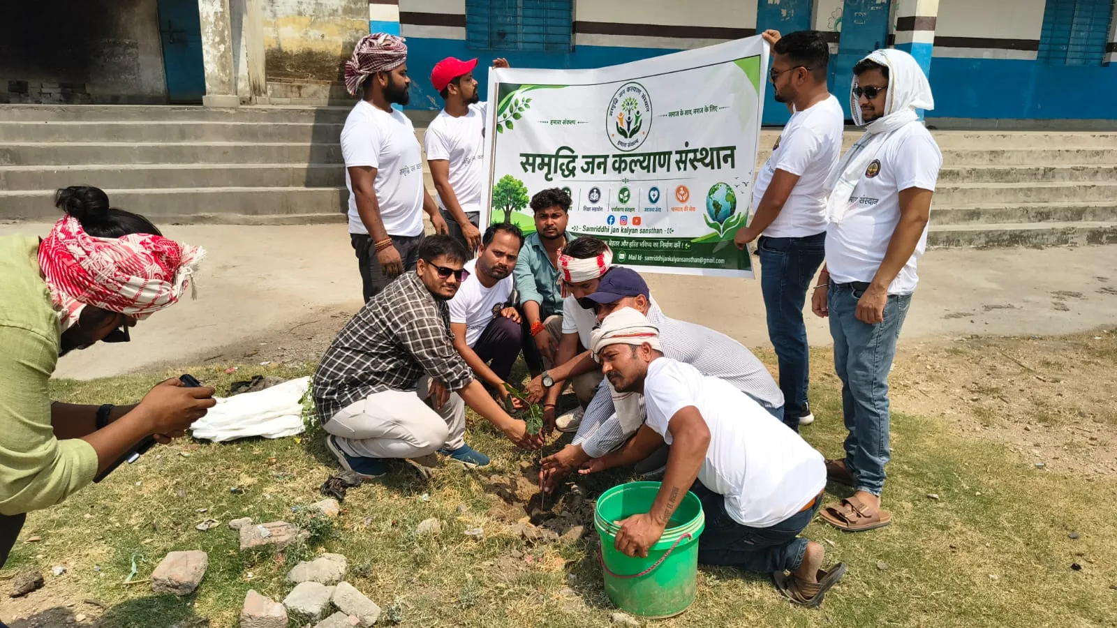 विश्व पर्यावरण दिवस पर समृद्धि जन कल्याण संस्थान का हरित अभियान