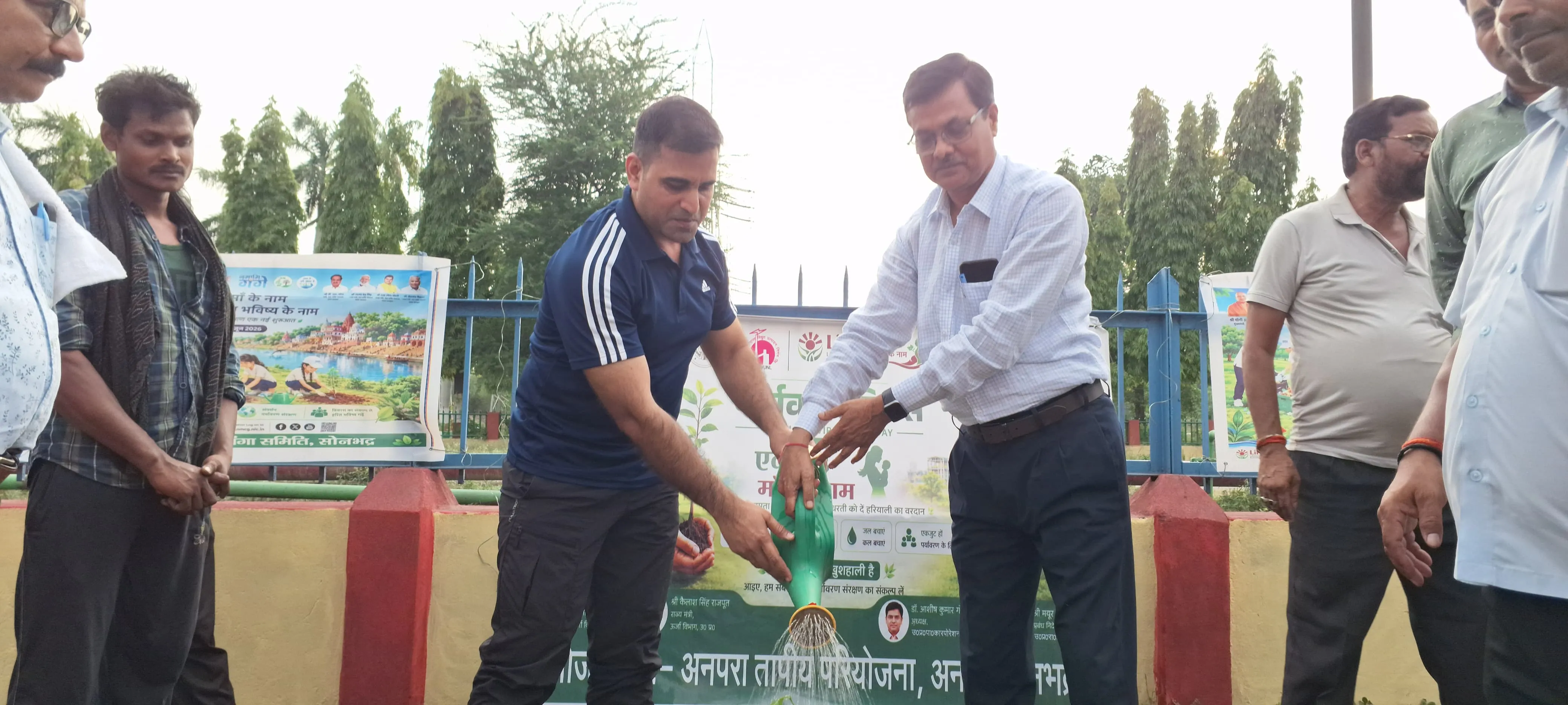 विश्व पर्यावरण दिवस पर सीजीएम अनपरा ने पौधारोपण कर स्वच्छ तथा स्वस्थ पर्यावरण सृजन व संरक्षण का दिया संदेश