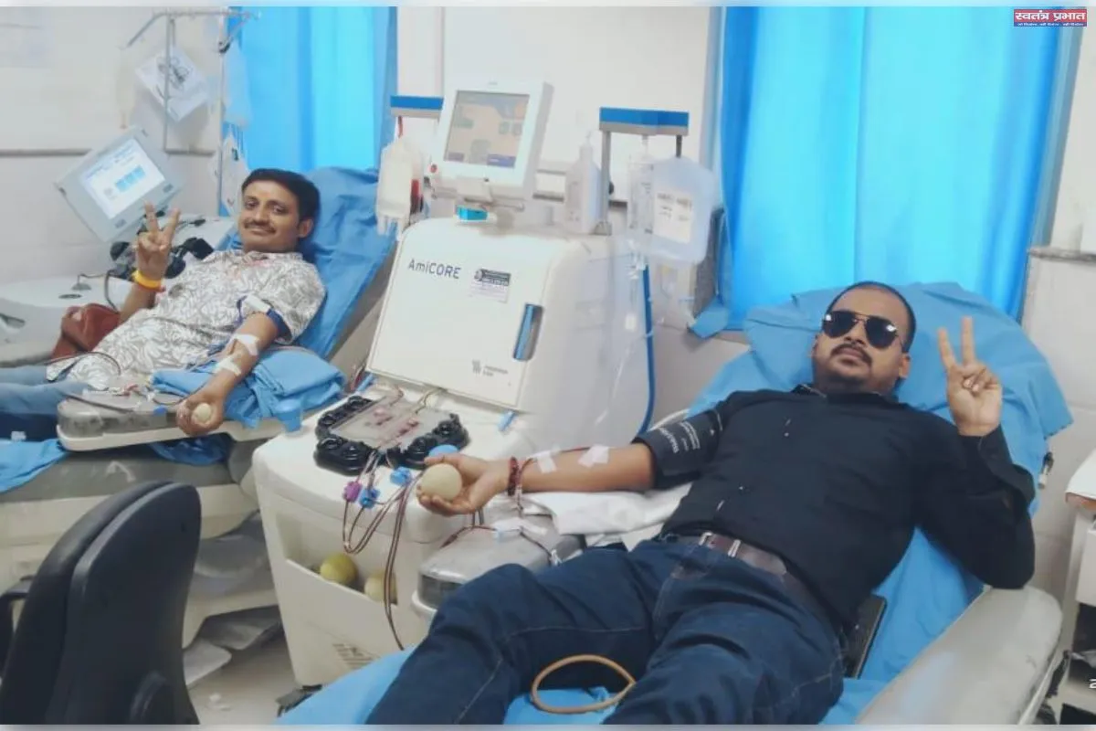 जनपद में सर्वाधिक रक्तदान कराने वाली विंध्य फाउंडेशन ट्रस्ट विश्व रक्तदाता दिवस पर सम्मानित।