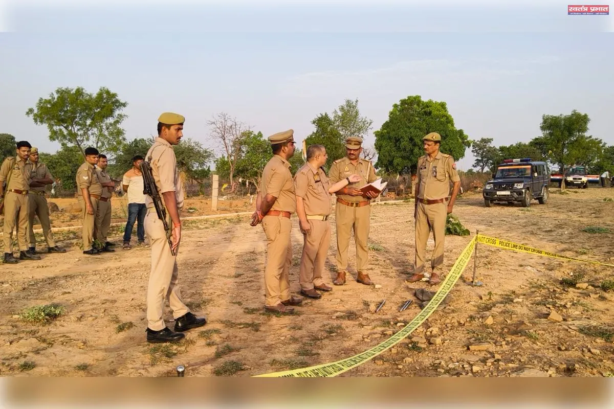 पुलिस मुठभेड़ में 01 शातिर गो-तस्कर घायल सहित 03 गिरफ्तार।&nbsp;