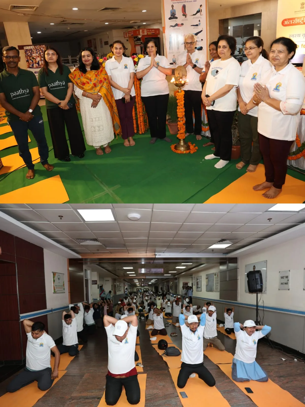 वीएमएमसी एवं सफदरजंग अस्पताल में अंतरराष्ट्रीय योग दिवस 2026 उत्साहपूर्वक मनाया गया
