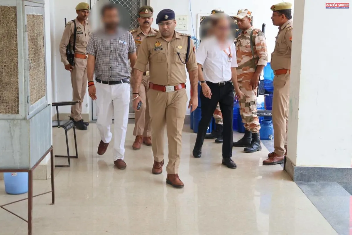 नीट परीक्षा निष्पक्ष व शांतिपूर्ण ढंग से सम्पन्न कराने के लिए पुलिस रही मुस्तैद