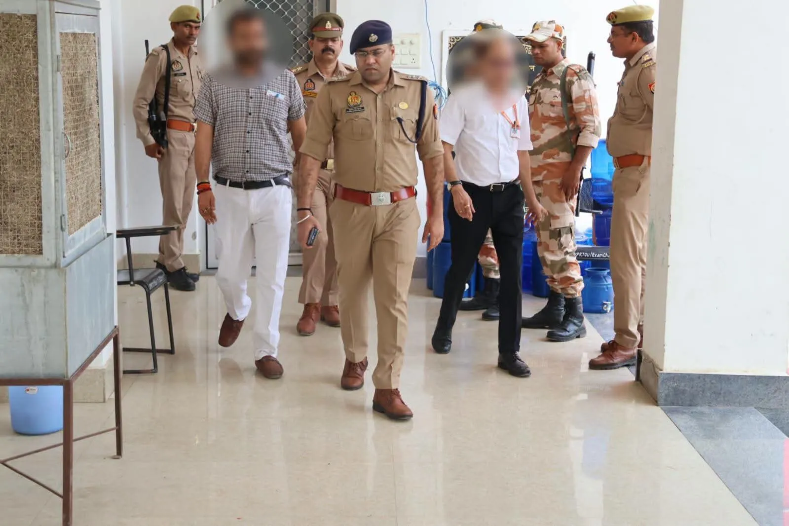 नीट परीक्षा निष्पक्ष व शांतिपूर्ण ढंग से सम्पन्न कराने के लिए पुलिस रही मुस्तैद।l