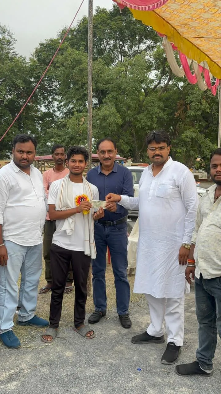 राष्ट्रीय नवनिर्माण क्रिकेट सेना की प्रतियोगिता में बच्चों ने किया शानदार प्रदर्शन