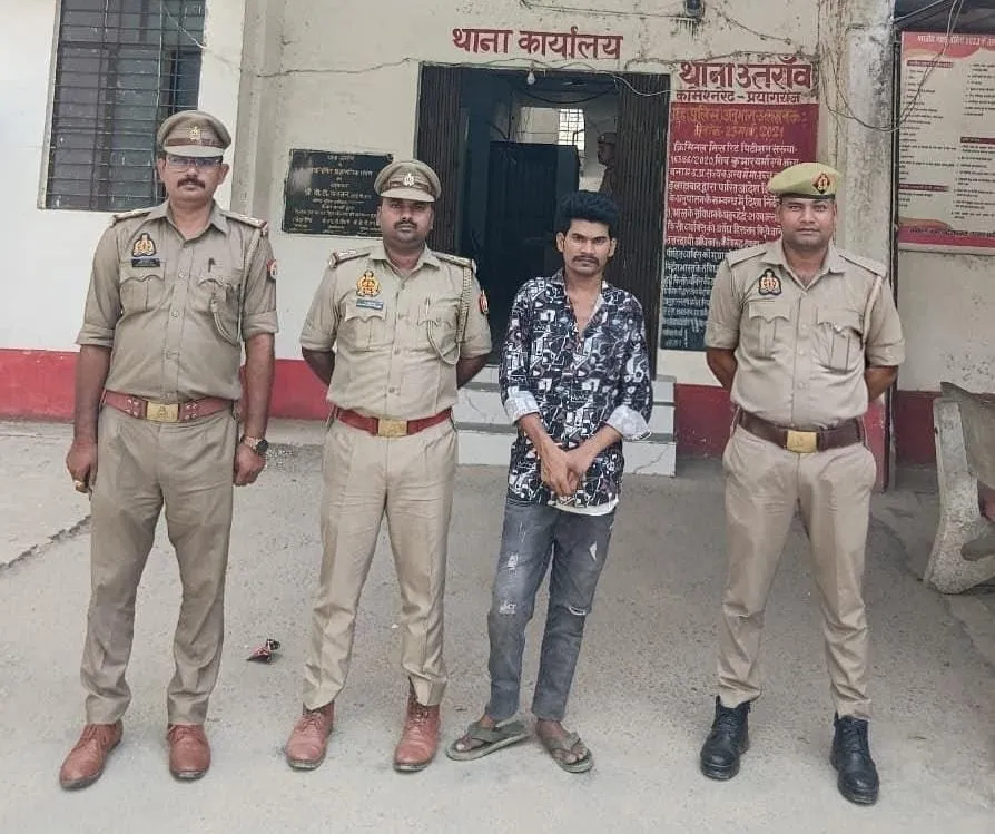 नाबालिग को बहला-फुसलाकर ले जाने का आरोपी गिरफ्तार।