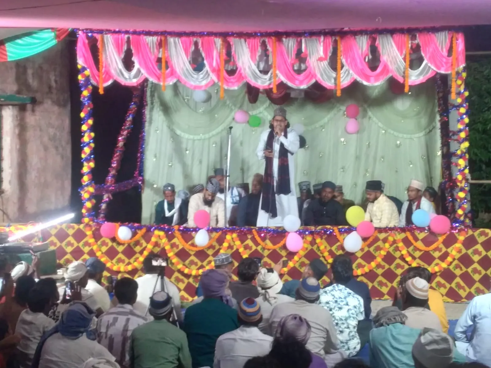 बच्चा गांव में मुहर्रम के मौके पर भव्य जलसा का आयोजन