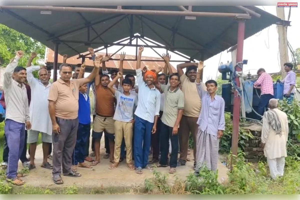 गांव कोटकी में तीन दिन से खराब पड़ा 250 केवीए ट्रांसफार्मर,पानी की बूंद-बूंद को तरसे ग्रामीण
