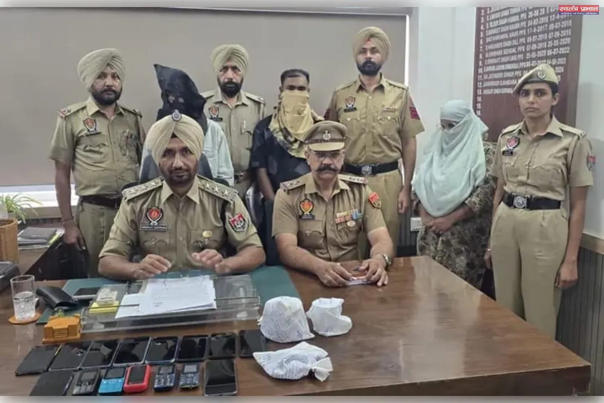 कमिश्नरेट पुलिस लुधियाना ने 150 ग्राम हेरोइन के साथ 03 ड्रग तस्करों को गिरफ्तार किया