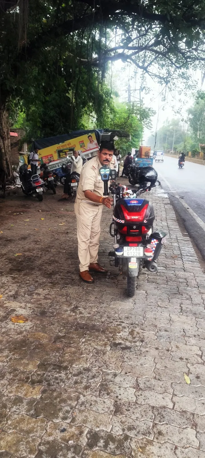 डीसीपी के निर्देश ! ओवर स्पीड वाहनों पर कड़ी कार्यवाही, तीन मार्गों पर 316 वाहनों के चालान 