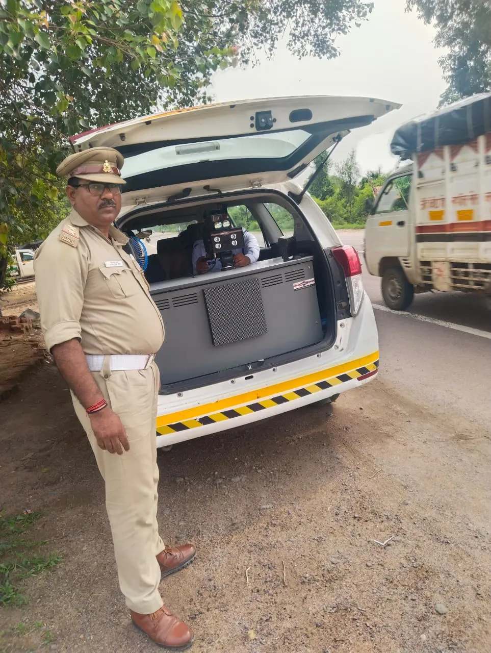 कानपुर में ओवर स्पीड वाहन चलाने पर हो रही कड़ी कार्यवाही, प्रत्येक 20 किमी पर 3 इंटरसेप्टर 