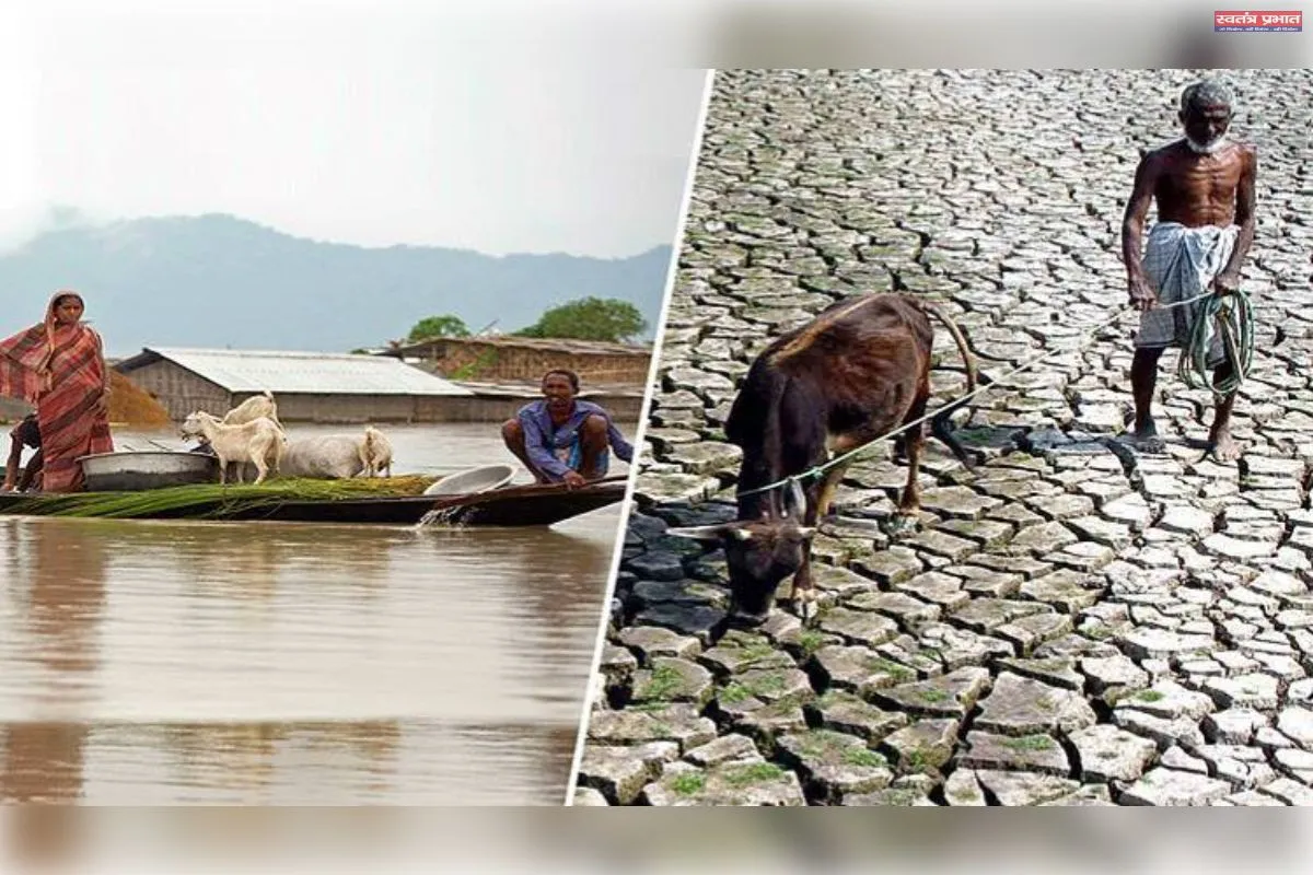 पर्याप्त संसाधनों के बाद भी बाढ़ (अतिवृष्टि) और सूखे(अनावृष्टि) स्थिति हर वर्ष क्यों