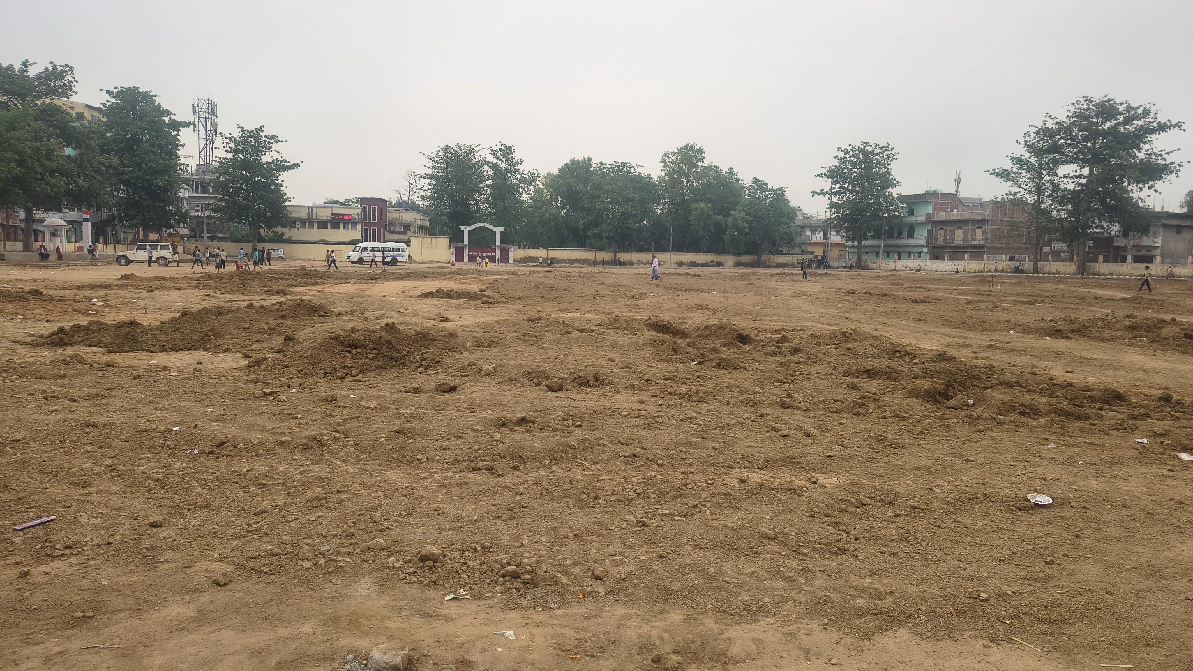 छह माह से अधूरा पड़ा मसौढ़ी का ऐतिहासिक गांधी मैदान
