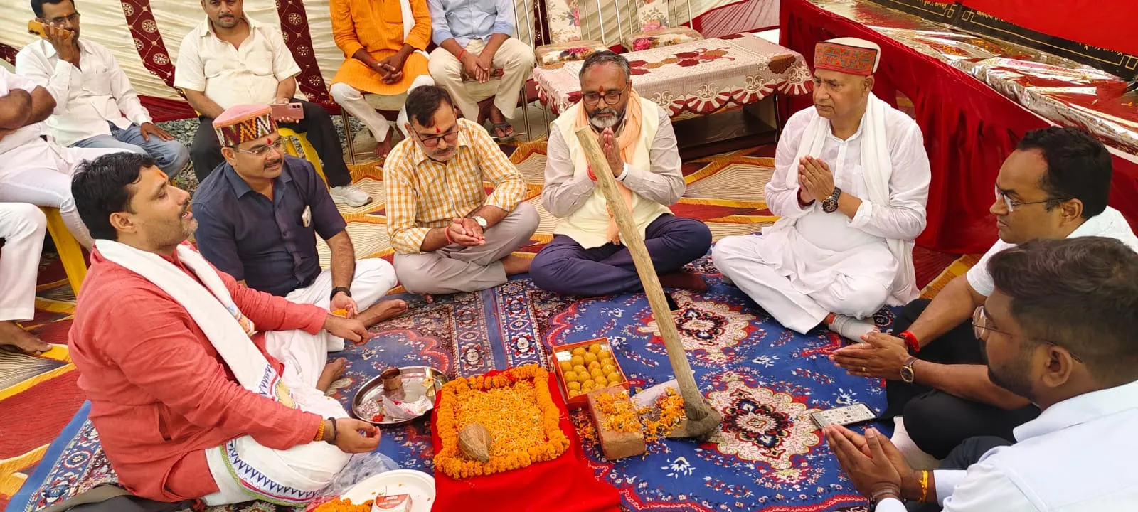 सदर विधायक ने किया रॉबर्टसगंज विधानसभा के अंतर्गत 10 परियोजनाओं का  शिलान्यास