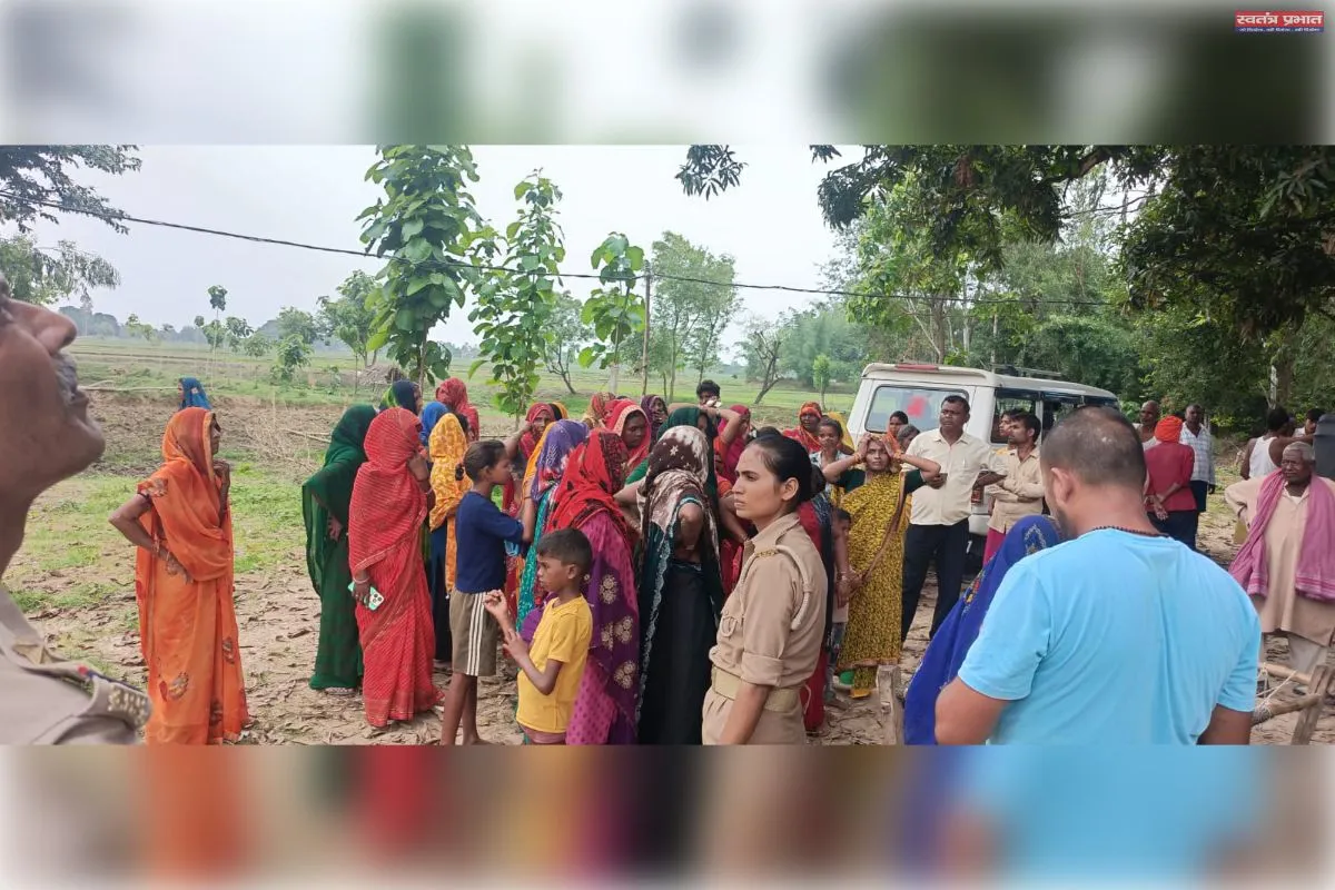 जेठ ने छोटे भाई की पत्नी को डंडे से पीठ पीठ कर कर दी हत्या पत्नी की हत्या के मामले में जेल से जमानत पर छूटा था जेठ।
