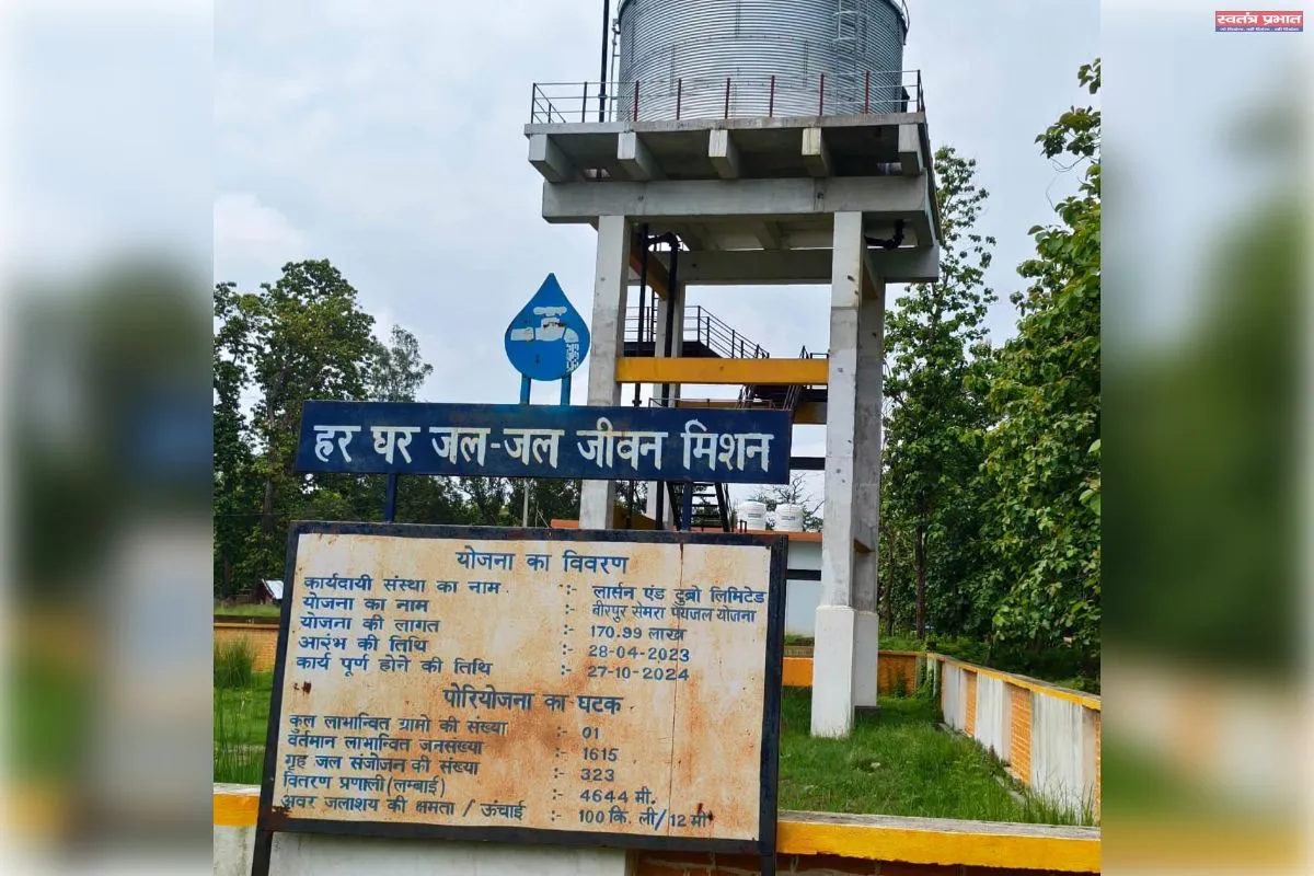 करोड़ों की पानी टंकी बनी 'सफेद हाथी'