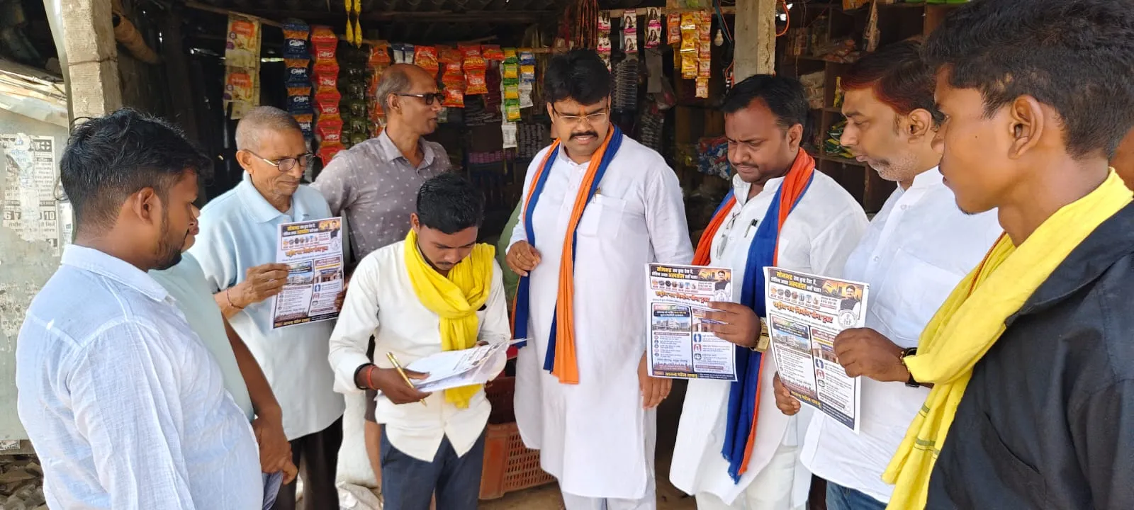 राष्ट्रीय नव निर्माण सेना ने  कोटा ग्राम पंचायत में चलाया भावनात्मक हस्ताक्षर अभियान, लोगों ने दिया समर्थन