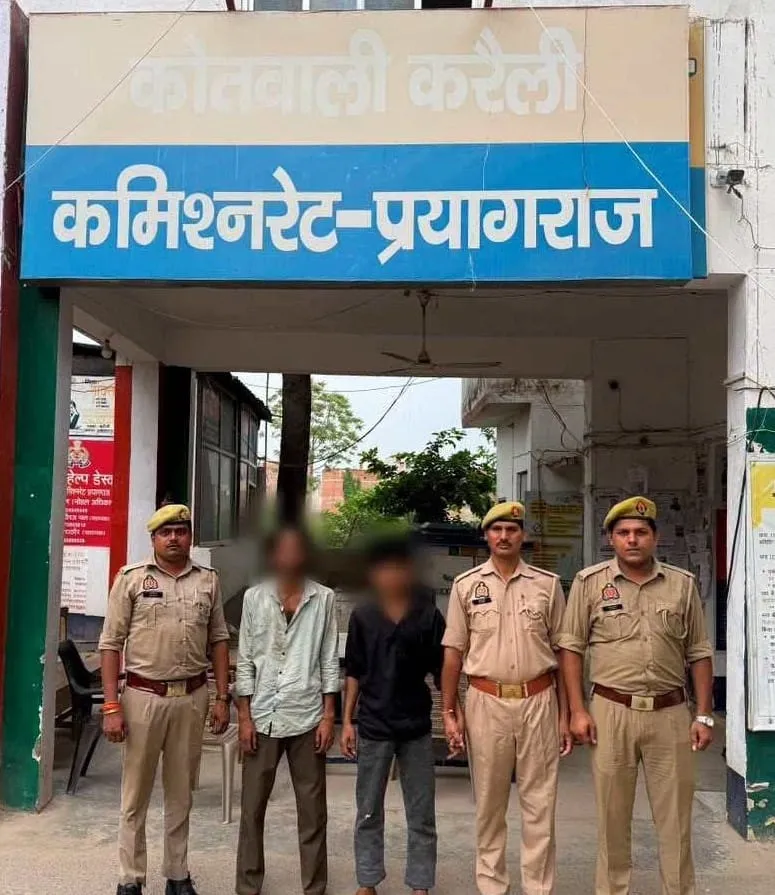 करैली पुलिस ने  गोवंश बरामद किया, दो आरोपी गिरफ्तार।
